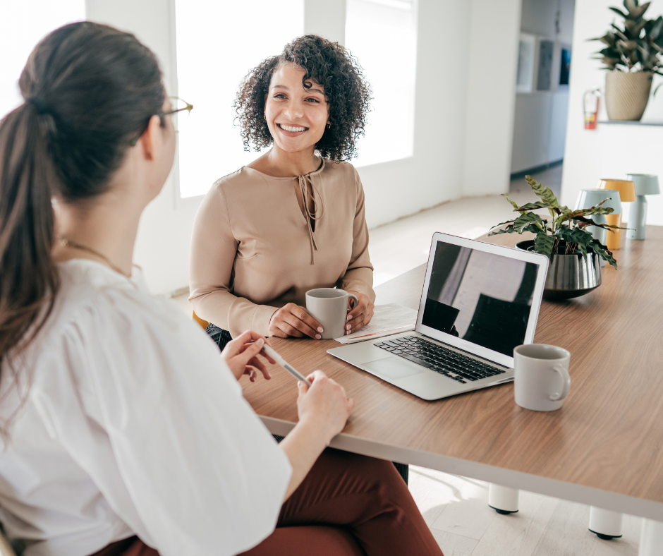 HR consultant helping business owner adapt to new labor law changes