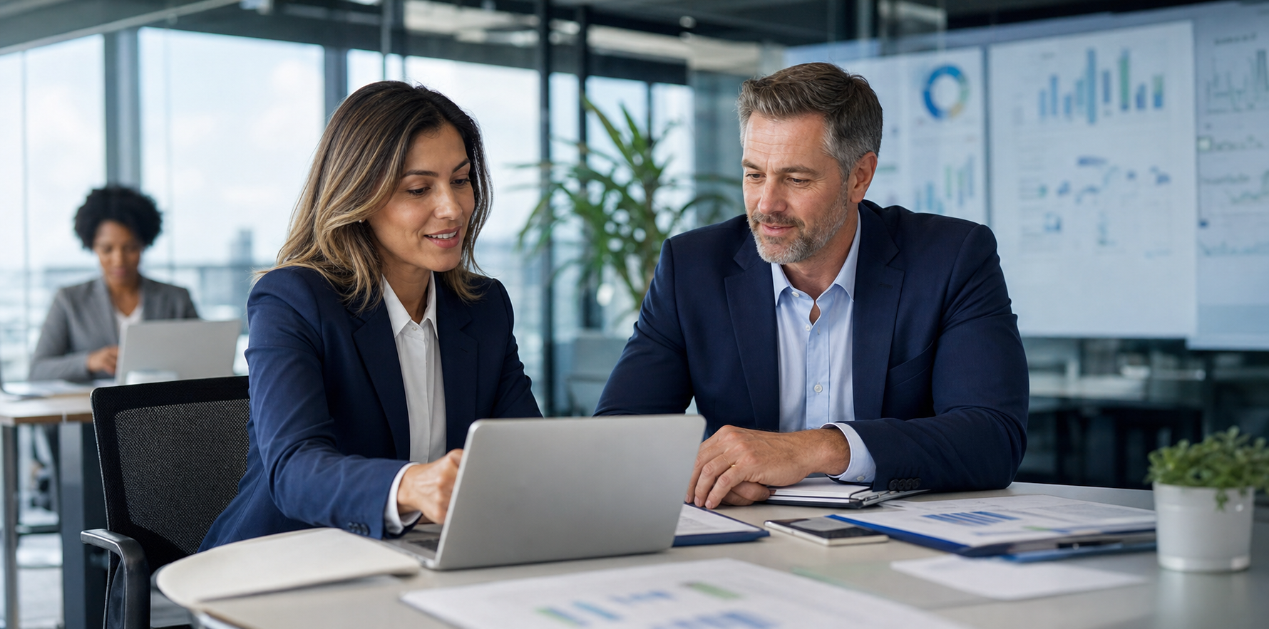 Insurance Broker and PEO Advisor Discussing Business Growth