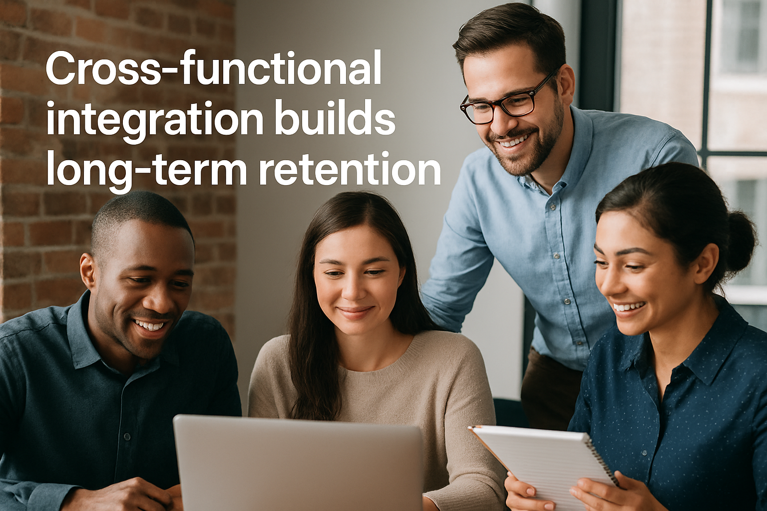 photographic Image about Crossfunctional integration builds longterm retention-1