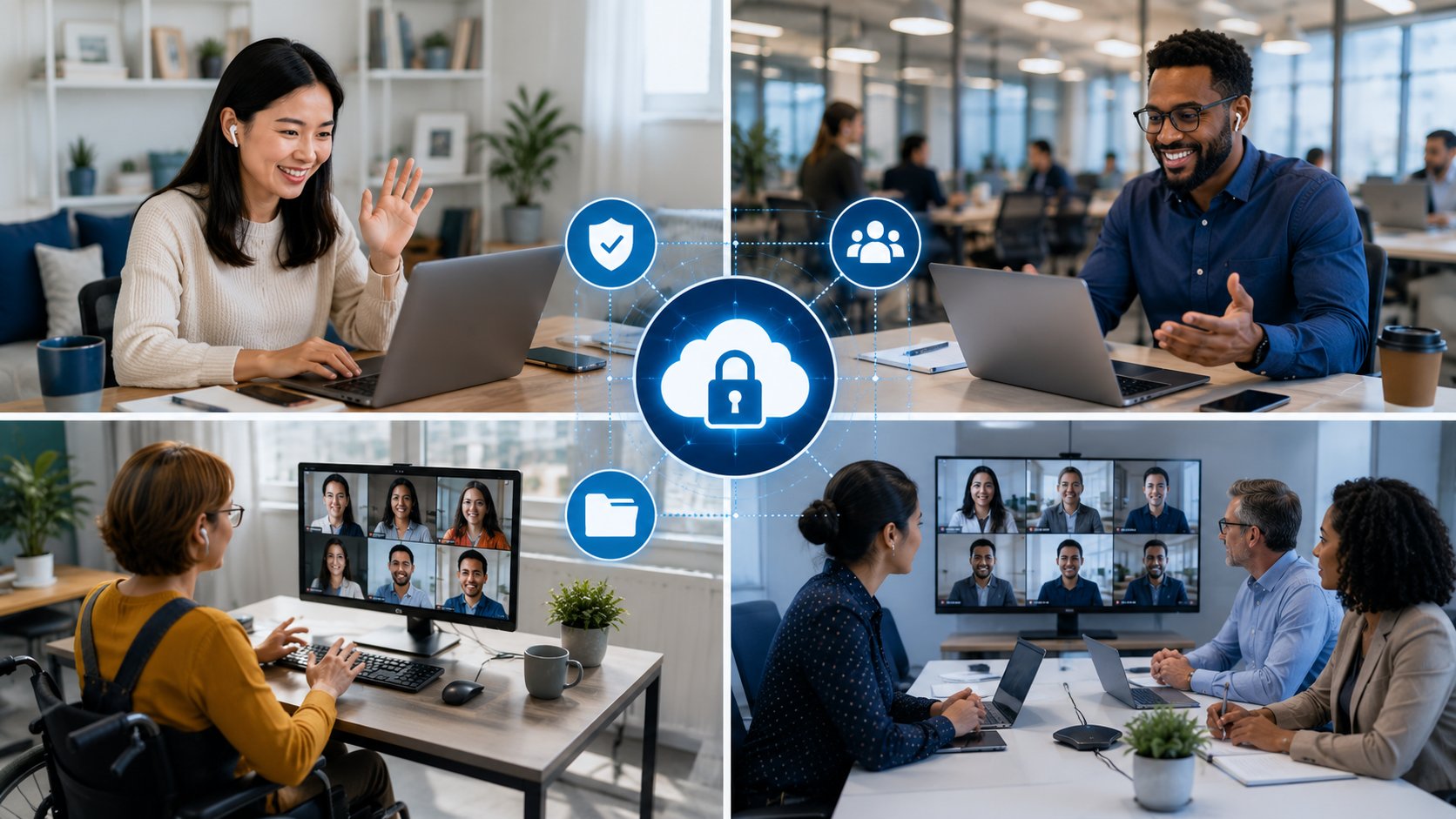 Remote employees working from different locations while staying compliant with multi-state employment laws.